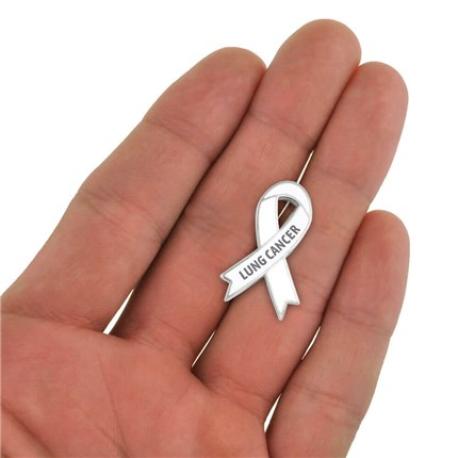     Awareness Ribbon Pin - Lung Cancer