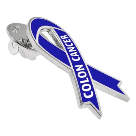     Awareness Ribbon Pin - Colon Cancer