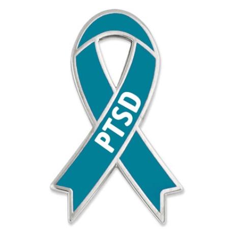     Awareness Ribbon Pin -PTSD