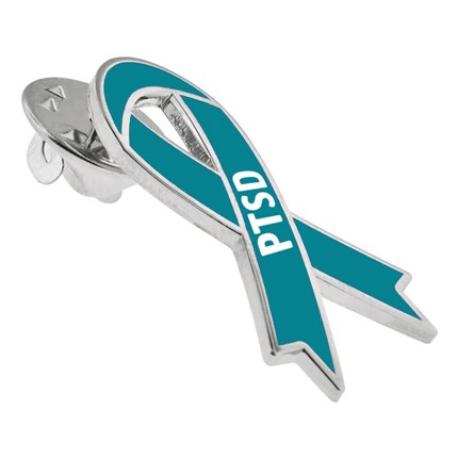     Awareness Ribbon Pin -PTSD