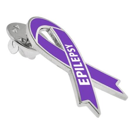     Awareness Ribbon Pin - Epilepsy