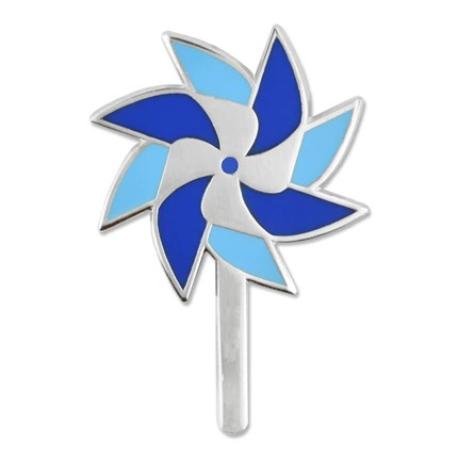     Child Abuse Prevention Pinwheel Pin