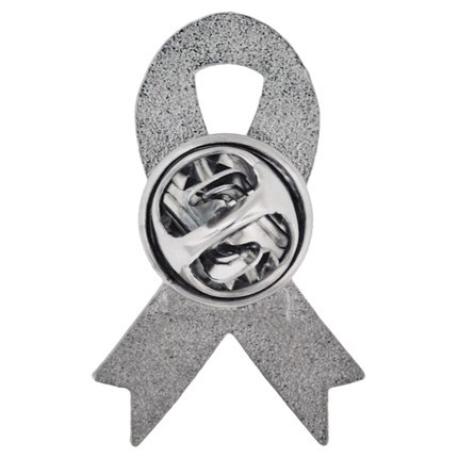     Thin Red Line Awareness Ribbon Pin