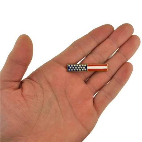     American Flag Bar Pin