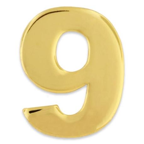     Number 9 Pin