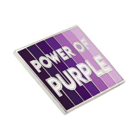     Power Of Purple Pin