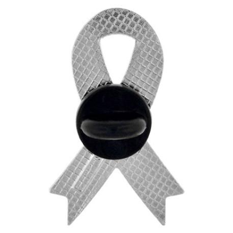     Awareness Ribbon-Blue Engravable Pin