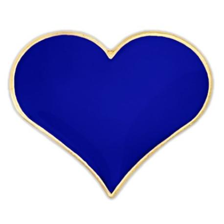     Blue Heart Lapel Pin