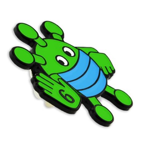     Mr. Germ Lapel Pin