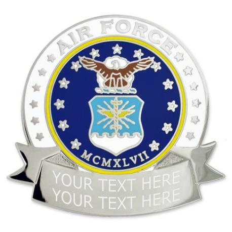     Air Force Pin - Engravable