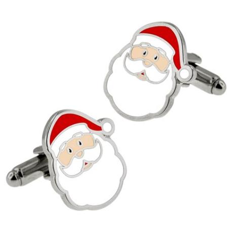     Santa Claus Cufflink Set