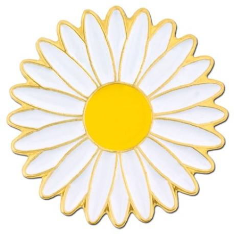     Daisy Flower Lapel Pin