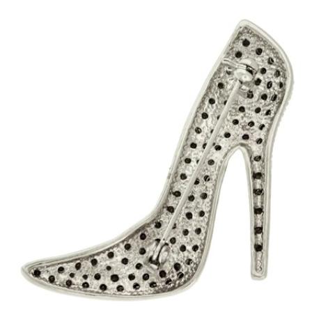     Rhinestone Stiletto Pin