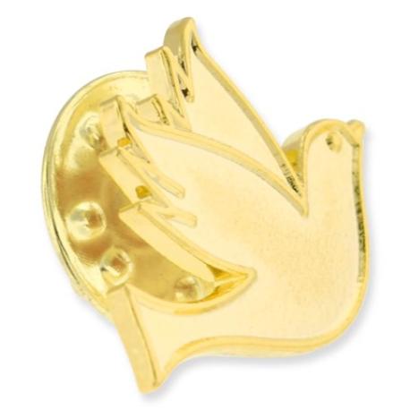     Gold Dove Pin