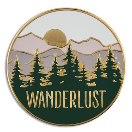     Wanderlust Pin