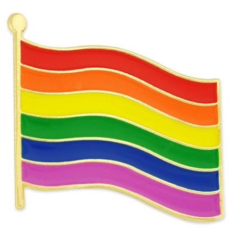     Rainbow Flag / Gay Pride Pin