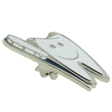     Dental Tooth and Brush Pin