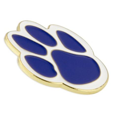     Blue Paw Pin