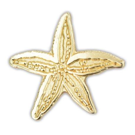     Starfish Pin - Gold