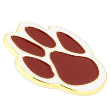     Maroon Paw Pin