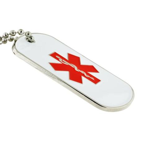     Medical Alert Dog Tag - Engravable