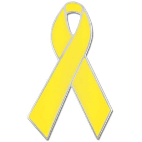     Yellow Ribbon Pin