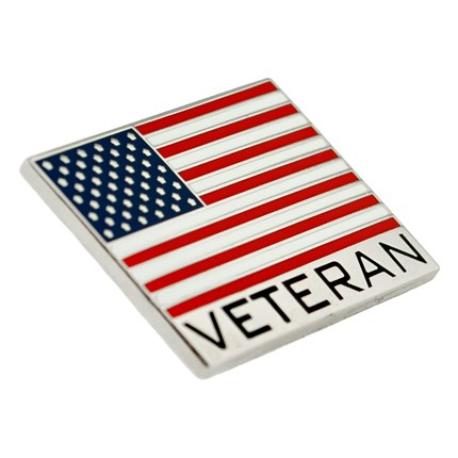     Veteran American Flag Pin