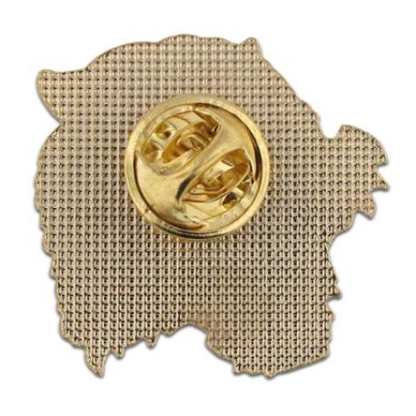     Mascot Tiger Colored Lapel Pin