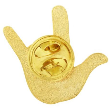     Love Hand Sign Pin