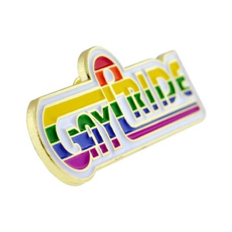     Retro Gay Pride Pin