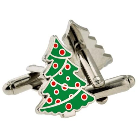     Christmas Tree Cufflink Set