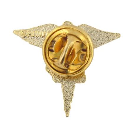     NP Caduceus Lapel Pin