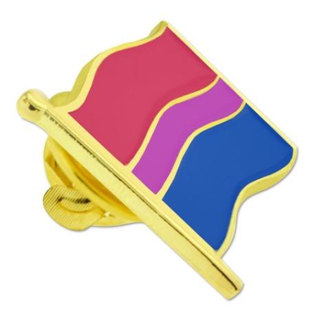     Bisexual Pride Flag Pin