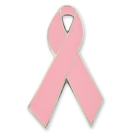     Pink Ribbon Pin Magnetic Back