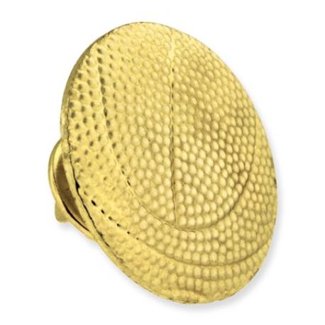     Gold Basketball Chenille Pin