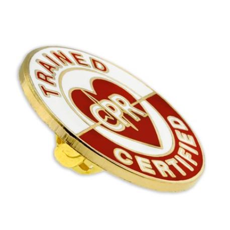     CPR Certified/Trained Lapel Pin