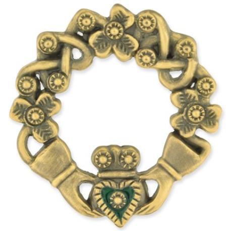     Irish Claddagh Pin