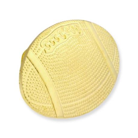     Gold Football Chenille Pin