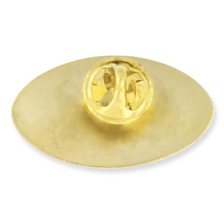     Gold Football Chenille Pin