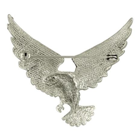     Rhinestone Eagle Pin