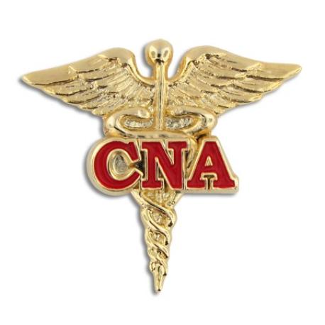     CNA Caduceus Lapel Pin