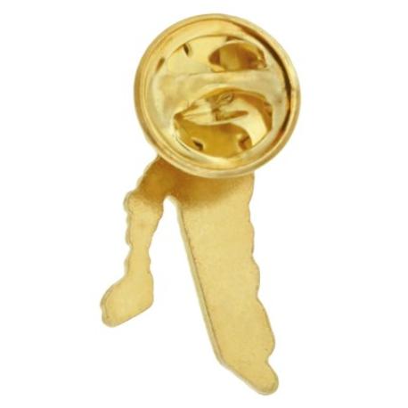     Gold Hockey Chenille Pin