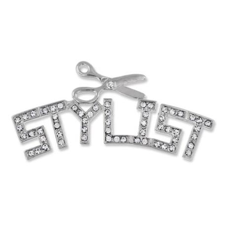     Stylist Rhinestone Pin