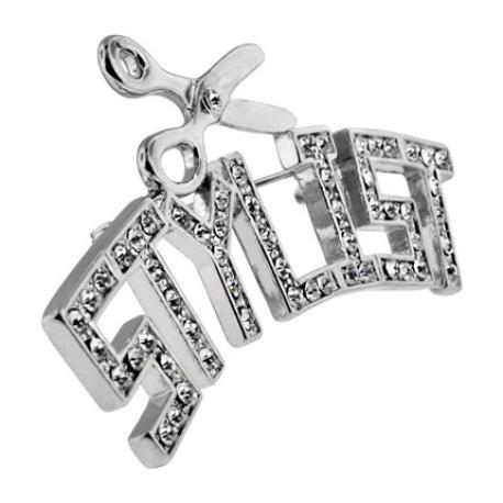     Stylist Rhinestone Pin