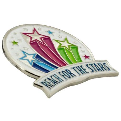     Reach For The Stars Pin