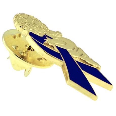     Blue Ribbon Angel Pin