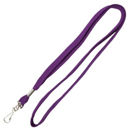     Purple Tube Lanyard