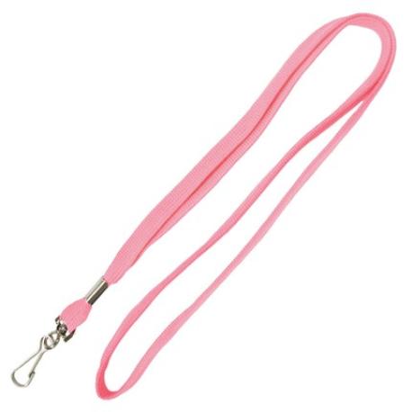     Pink Tube Lanyard