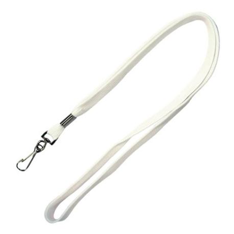     White Tube Lanyard