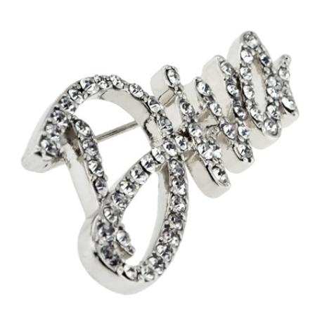     Rhinestone DIVA Pin